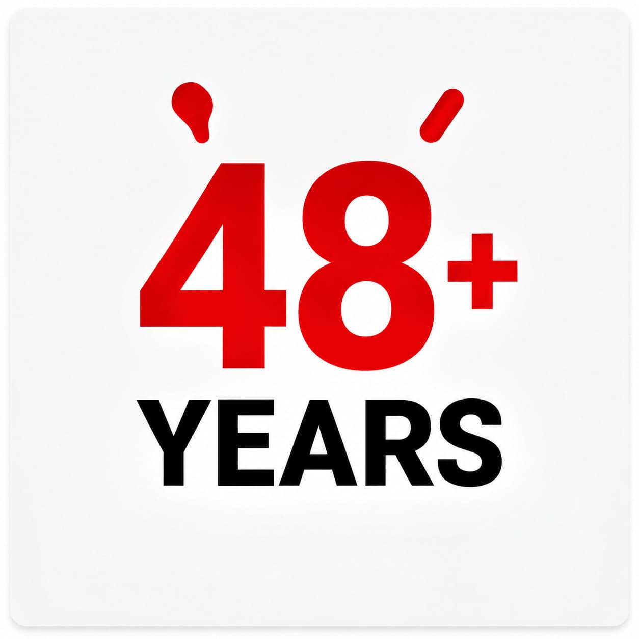 48+ Years Manufacturing Experience
